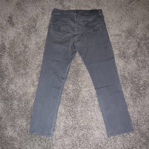 Men's Jack of Spades Jack Soft Touch Denim Jeans Gray 38x32 Slim Fit - Picture 3 of 10